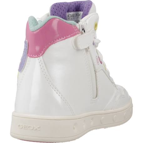 Basket fille zippées j skylin girl Blanc 3 - vertbaudet enfant 