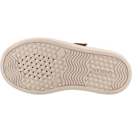 Baskets fille à scratchs nashik wpf Marron+Violet 6 - vertbaudet enfant 