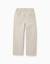 Pantalon de charpentier en sergé avec taille élastiquée Beige clair+Bleu foncé 2 - vertbaudet enfant 