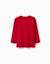 T-shirt en coton à manches longues avec imprimé zy Bleu foncé+Rouge 4 - vertbaudet enfant 