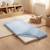Pack matelas pliant 60x120 + drap housse éponge bleu - idéal voyage - déhoussable et sain Bleu 2 - vertbaudet enfant 