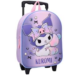 -Sac à dos à roulettes fille kuromi 1 compartiment