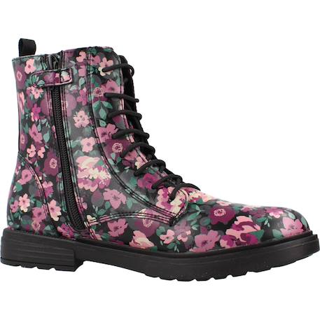 Bottines fille zippées j eclair Floral 5 - vertbaudet enfant 