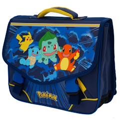 -Cartable garçon pokemon 2 compartiments
