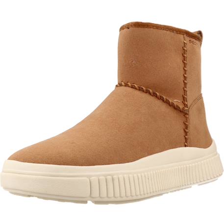 Bottines fille zippées j laquinny Beige+Marron 4 - vertbaudet enfant 