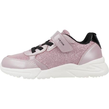 Basket fille j loftus Noir+Rose 8 - vertbaudet enfant 