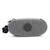 Trousse kipling duobox 20 cm Gris+Multicolore 1 - vertbaudet enfant 