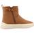 Bottines fille zippées j laquinny Beige+Marron 1 - vertbaudet enfant 