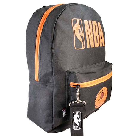 Sac à dos scolaire garçon nba 1 compartiment Orange 1 - vertbaudet enfant 
