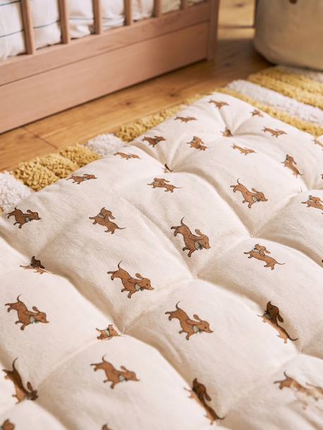 Matelas de sol imprimé teckel beige 2 - vertbaudet enfant 