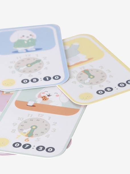 Horloge d'apprentissage en bois FSC® bois 7 - vertbaudet enfant 