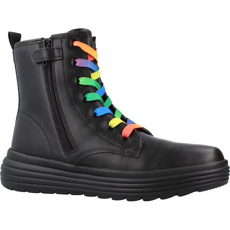 Bottines fille zippées j phaolae Noir 5 - vertbaudet enfant 