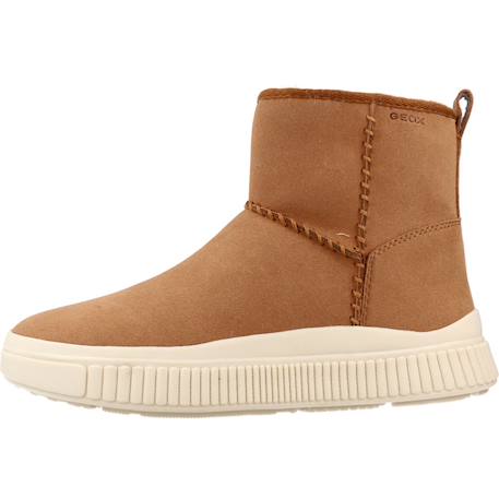 Bottines fille zippées j laquinny Beige+Marron 2 - vertbaudet enfant 