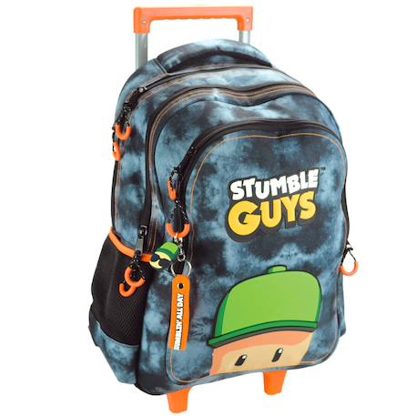 Garçon-Accessoires-Fourniture scolaire-Cartable-Sac à dos à roulettes garçon 2 compartiments