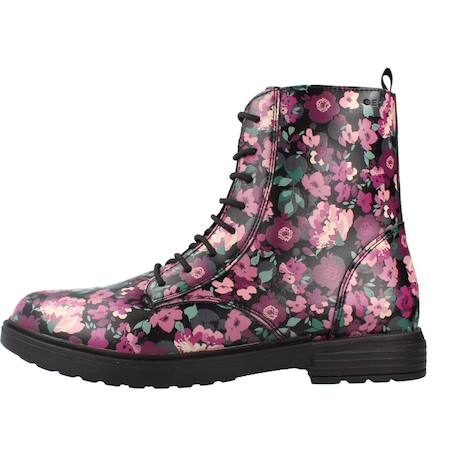 Bottines fille zippées j eclair Floral 2 - vertbaudet enfant 