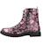 Bottines fille zippées j eclair Floral 2 - vertbaudet enfant 