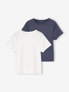 -Lot de 2 T-shirts courts fille