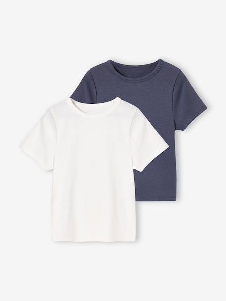 Fille-Lot de 2 T-shirts courts fille