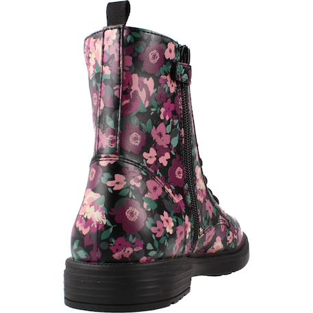 Bottines fille zippées j eclair Floral 3 - vertbaudet enfant 