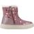 Bottes fille zippées motif cœurs b nashik Violet 1 - vertbaudet enfant 