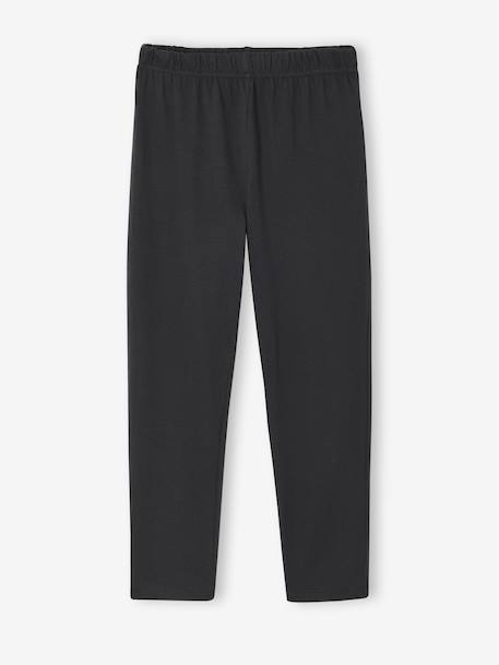 Pyjama Rolling Stones fille anthracite 3 - vertbaudet enfant 