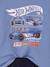 Pyjama Hot Wheels garçon bleu chambray 4 - vertbaudet enfant 