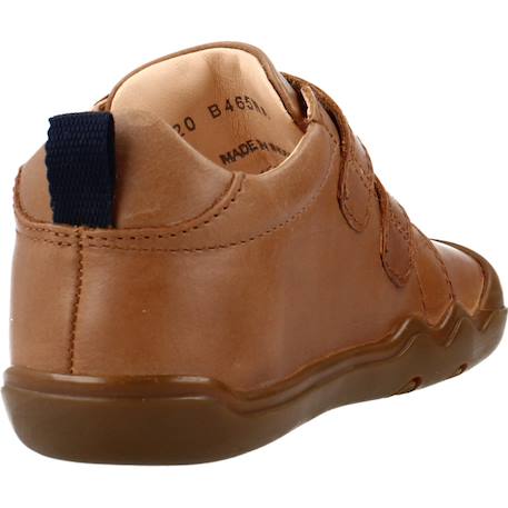 Baskets garçon à scratchs b steppieup Marron 3 - vertbaudet enfant 