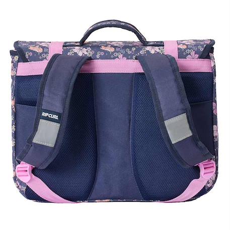 Cartable fille 2 compartiments Navy/pink 3 - vertbaudet enfant 