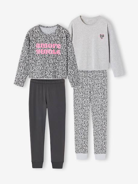 Fille-Pyjama, surpyjama-Lot de 2 pyjamas fille