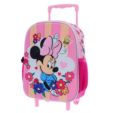 Fille-Accessoires-Fourniture scolaire-Cartable-Sac à dos à roulettes fille minnie 1 compartiment