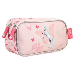 -Trousse scolaire fille bella sara 2 compartiments
