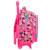 Sac à dos à roulettes fille pat' patrouille 1 compartiment Rose 2 - vertbaudet enfant 