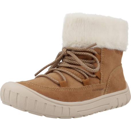Bottes fille zippées b omar Brun clair 4 - vertbaudet enfant 