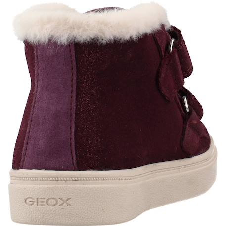 Baskets fille à scratchs nashik wpf Marron+Violet 9 - vertbaudet enfant 