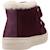 Baskets fille à scratchs nashik wpf Marron+Violet 9 - vertbaudet enfant 