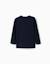 T-shirt en coton à manches longues avec imprimé zy Bleu foncé+Rouge 2 - vertbaudet enfant 