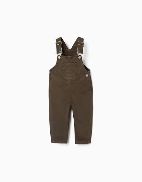 Bébé-Salopette en sergé avec poche avant