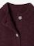 Gilet fille boutons bijoux prune 3 - vertbaudet enfant 