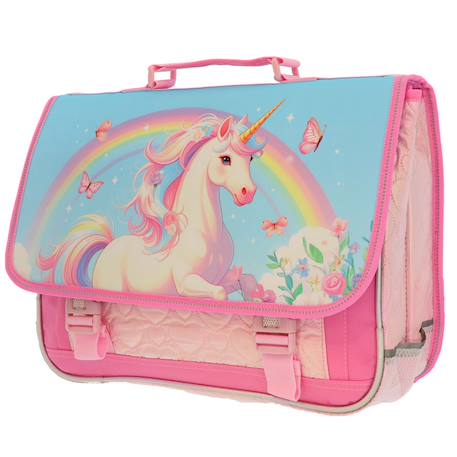 Fille-Accessoires-Fourniture scolaire-Cartable-Cartable fille l'école des licornes 2 compartiments