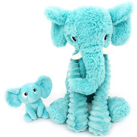 Peluche enfant éléphant Elephant bleu 1 - vertbaudet enfant 