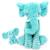 Peluche enfant éléphant Elephant bleu 1 - vertbaudet enfant 