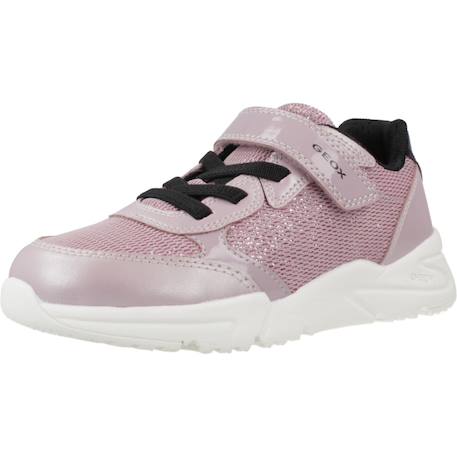 Basket fille j loftus Noir+Rose 10 - vertbaudet enfant 