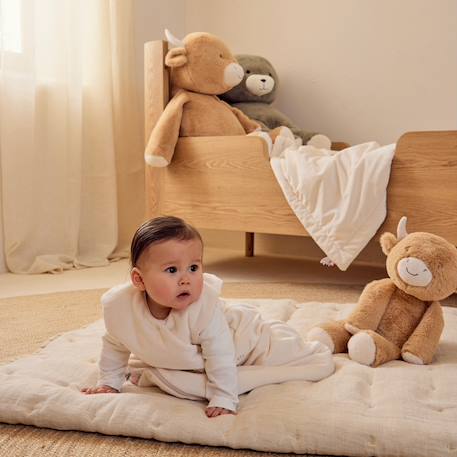 Fluffy vache 80cm Beige 6 - vertbaudet enfant 