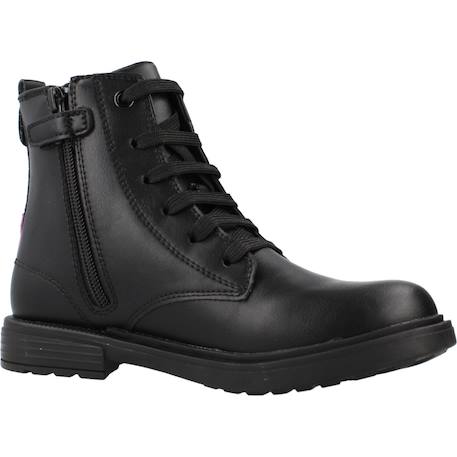 Bottines fille zippées j eclair Noir 5 - vertbaudet enfant 