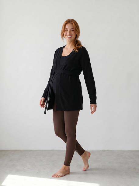 Gilet de grossesse et allaitement noir 4 - vertbaudet enfant 