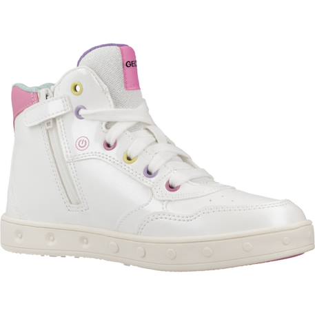 Basket fille zippées j skylin girl Blanc 5 - vertbaudet enfant 