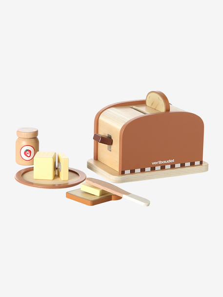 Grille pain en bois FSC® caramel 4 - vertbaudet enfant 