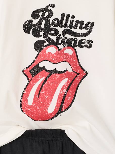 Pyjama Rolling Stones fille anthracite 5 - vertbaudet enfant 