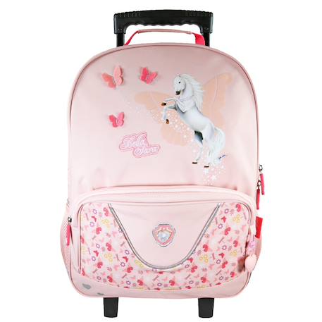 Fille-Accessoires-Fourniture scolaire-Cartable-Cartable à roulettes fille bella sara 2 compartiments