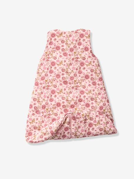 Gigoteuse sans manches en gaze de coton rose imprimé 5 - vertbaudet enfant 